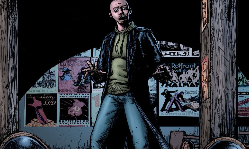 Arte da capa da décima terceira edição (The Boys 13) da HQ de The Boys.