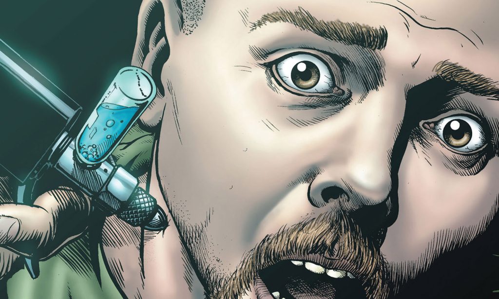 Arte da capa da quarta edição (The Boys 4) da HQ de The Boys.