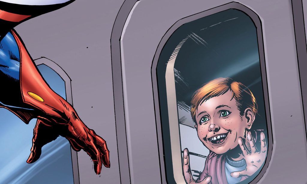 Arte da capa da vigésima primeira edição (The Boys 21) da HQ de The Boys.