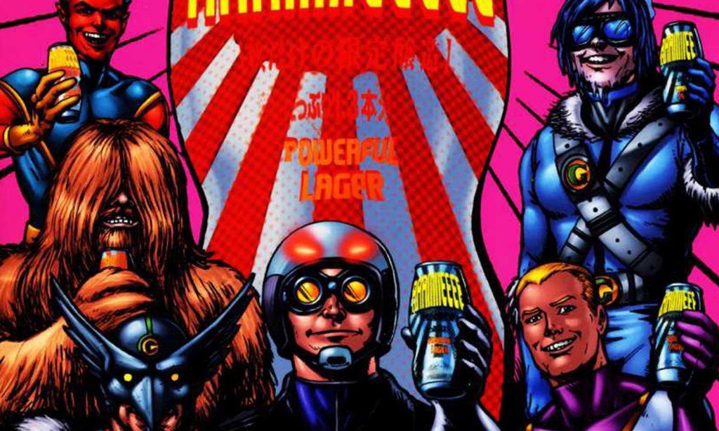 Arte da capa da vigésima quinta edição (The Boys 25) da HQ de The Boys.