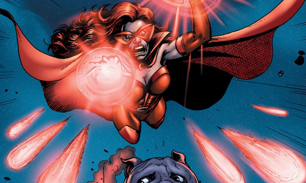 Arte da capa da trigésima segunda edição (The Boys 32) da HQ de The Boys.