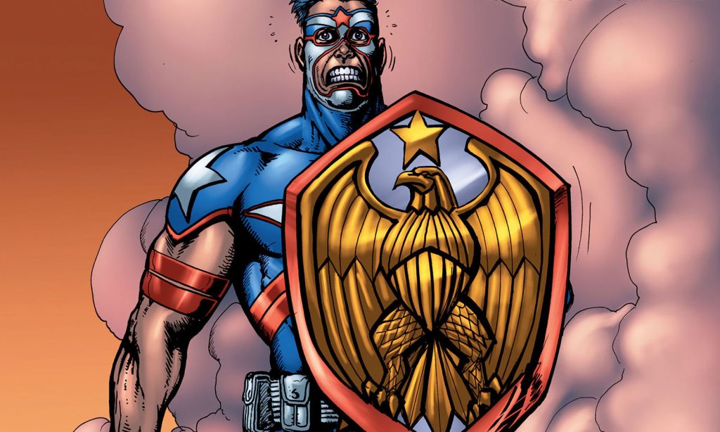 Arte da capa da trigésima terceira edição (The Boys 33) da HQ de The Boys.