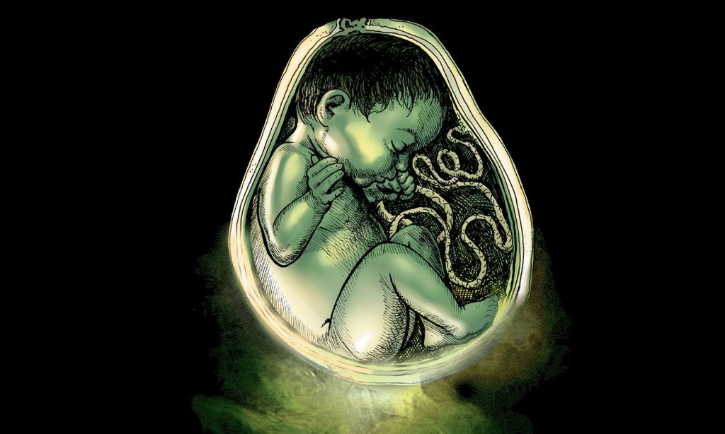 Arte da capa da trigésima oitava edição (The Boys 38) da HQ de The Boys.