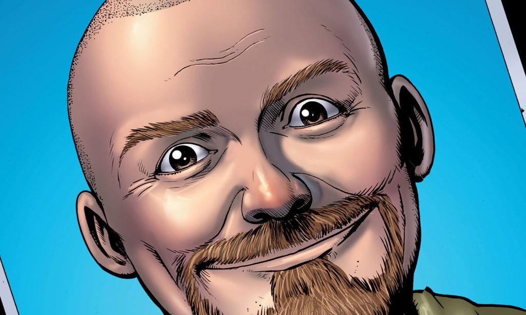 Arte da capa da quadragésima primeira edição (The Boys 41) da HQ de The Boys.