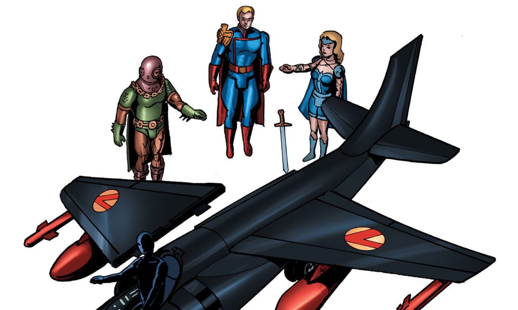 Arte da capa da quadragésima nona edição (The Boys 49) da HQ de The Boys.