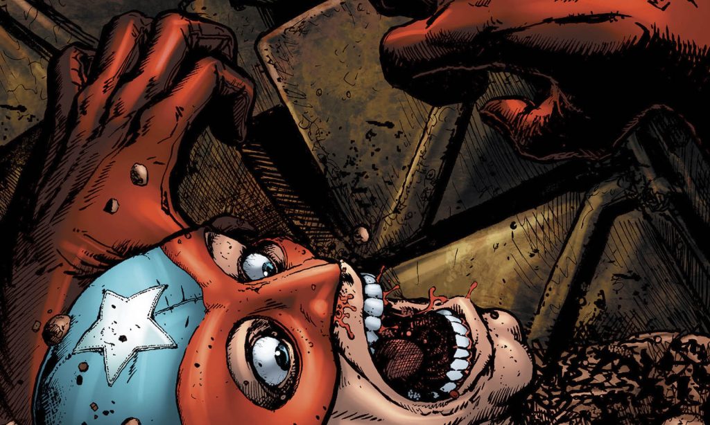 Arte da capa da quinquagésima terceira edição (The Boys 53) da HQ de The Boys.