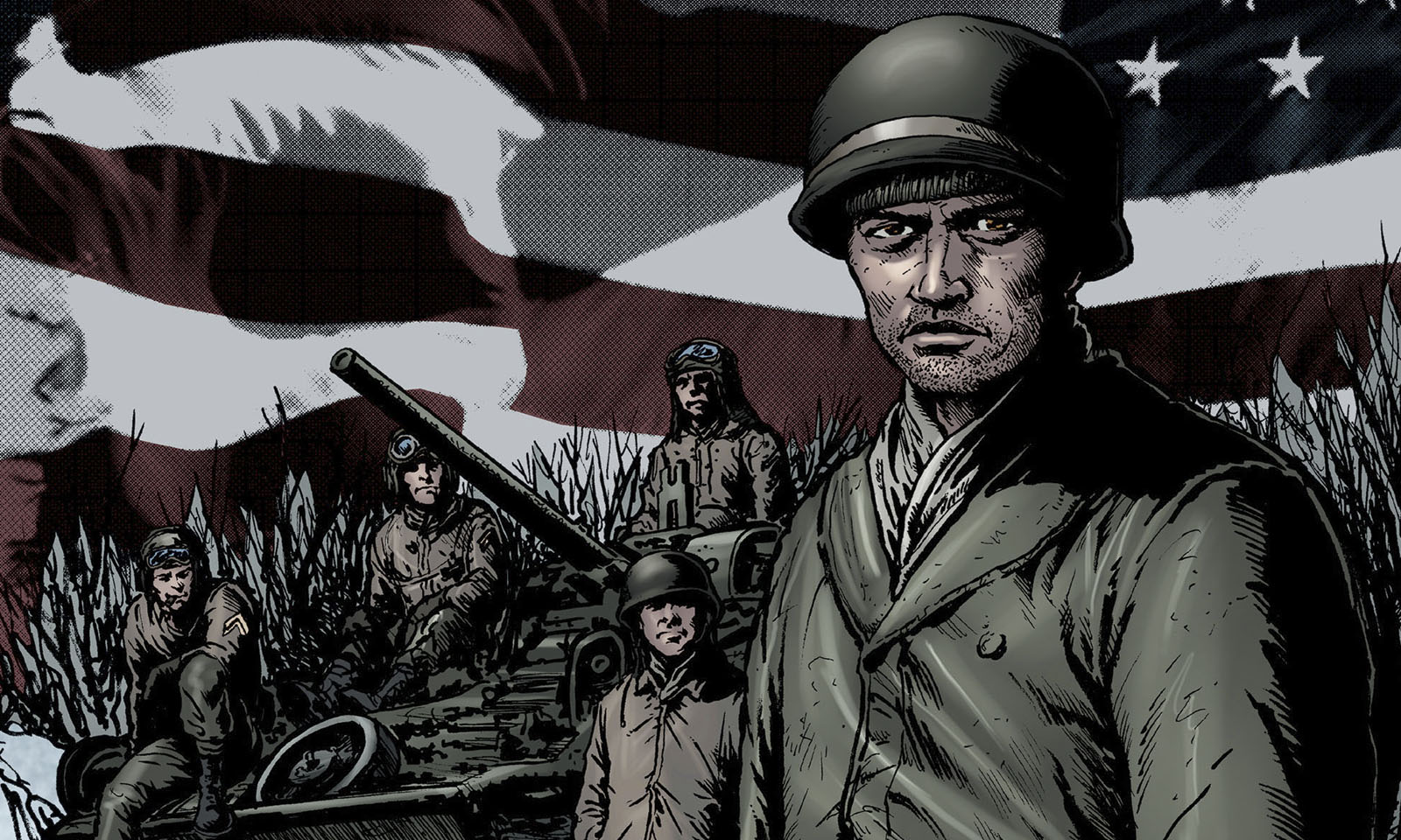 Arte da capa da quinquagésima quarta edição (The Boys 54) da HQ de The Boys.