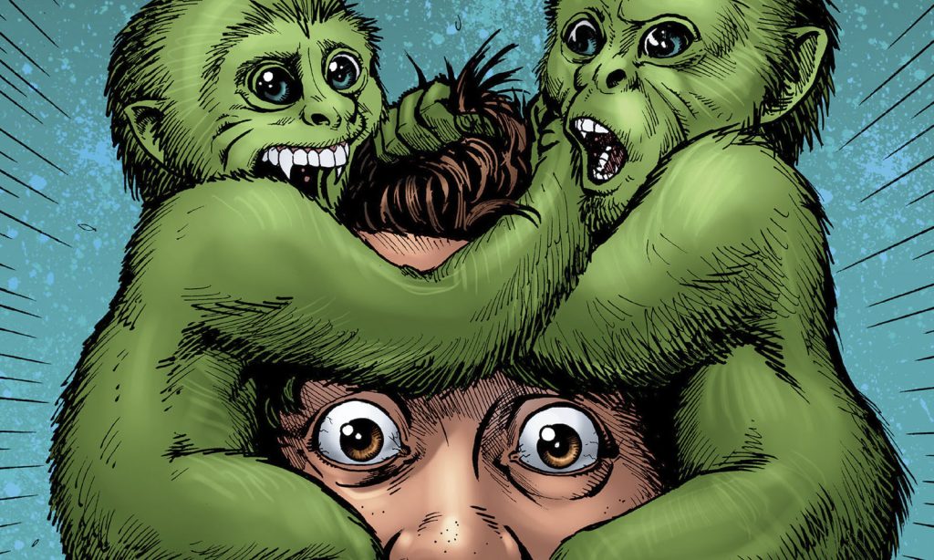 Arte da capa da quinquagésima sexta edição (The Boys 56) da HQ de The Boys.