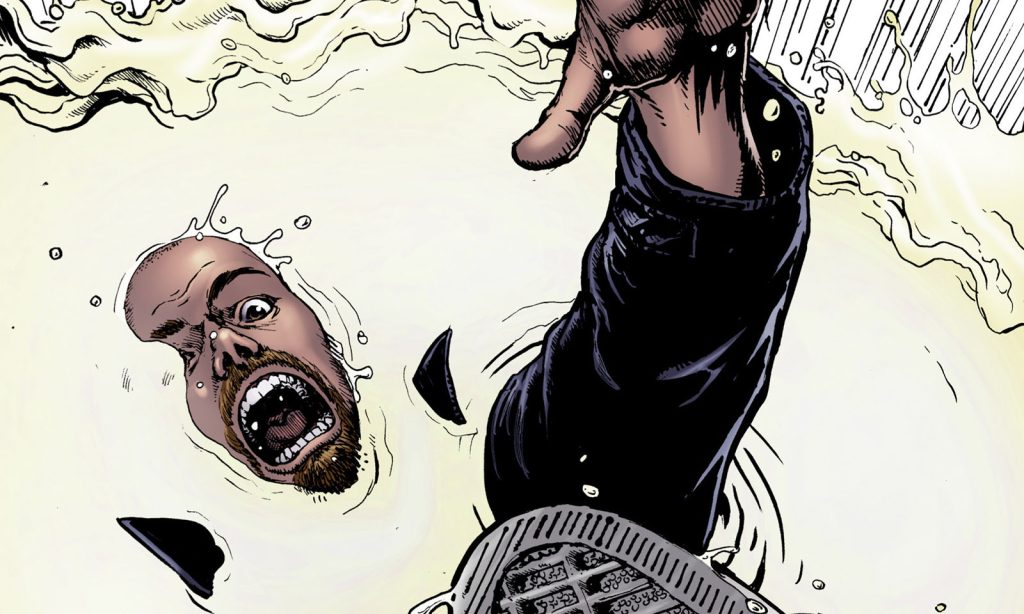 Arte da capa da septuagésima edição (The Boys 70) da HQ de The Boys.