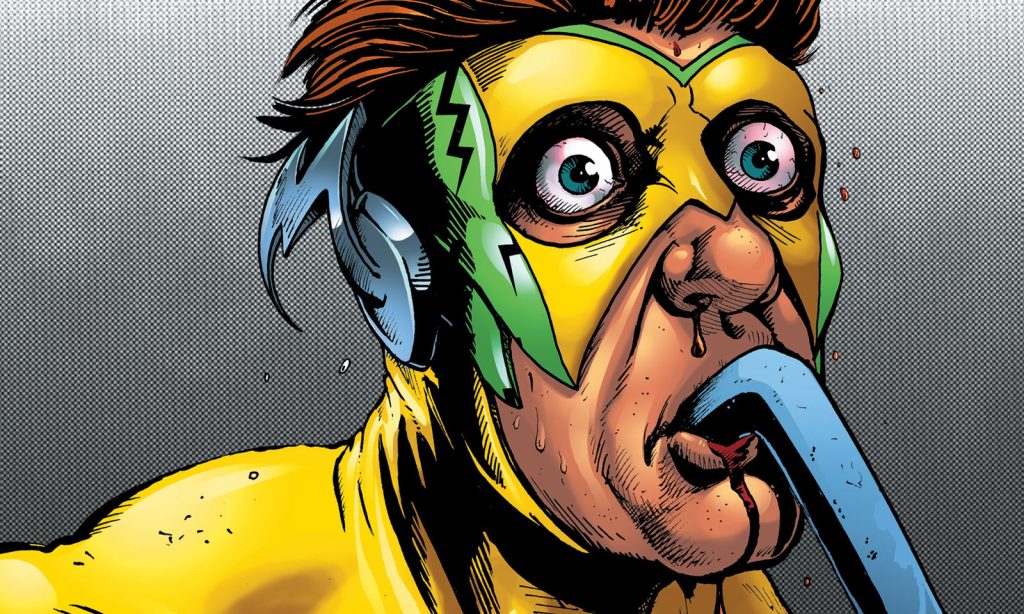 Arte da capa da segunda edição (Dear Becky 2) da HQ spin-off The Boys: Dear Becky.