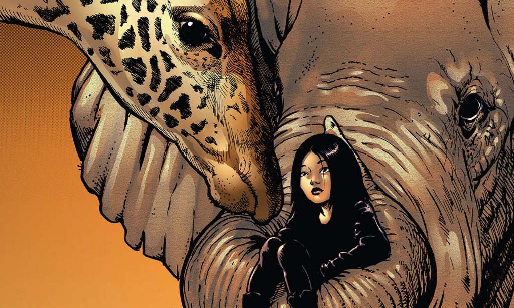 Arte da capa da quarta edição (Dear Becky 4) da HQ spin-off The Boys: Dear Becky.