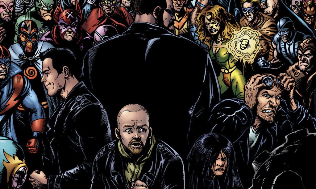 Arte da capa da sexta edição (Herogasm 6) da HQ spin-off The Boys: Herogasm.