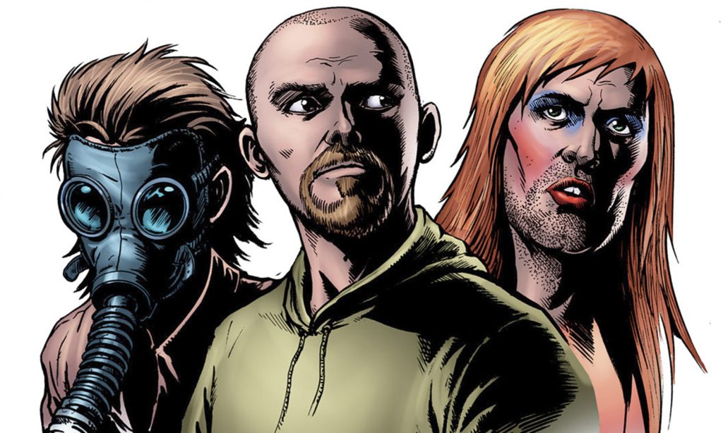 Arte da capa da segunda edição (Highland Laddie 2) da HQ spin-off The Boys: Highland Laddie.