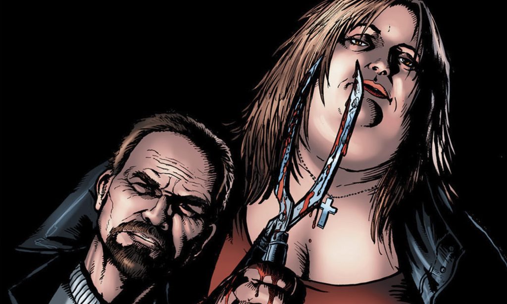 Arte da capa da terceira edição (Highland Laddie 3) da HQ spin-off The Boys: Highland Laddie.