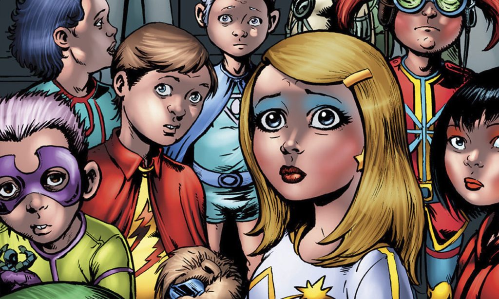 Arte da capa da quarta edição (Highland Laddie 4) da HQ spin-off The Boys: Highland Laddie.