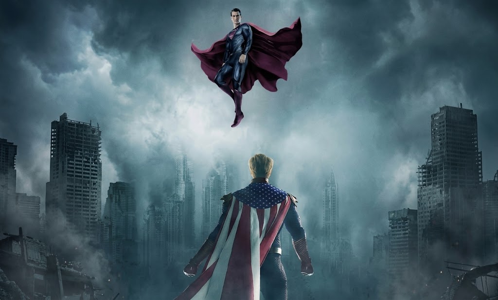 Capitão Pátria vs Super Homem da DC